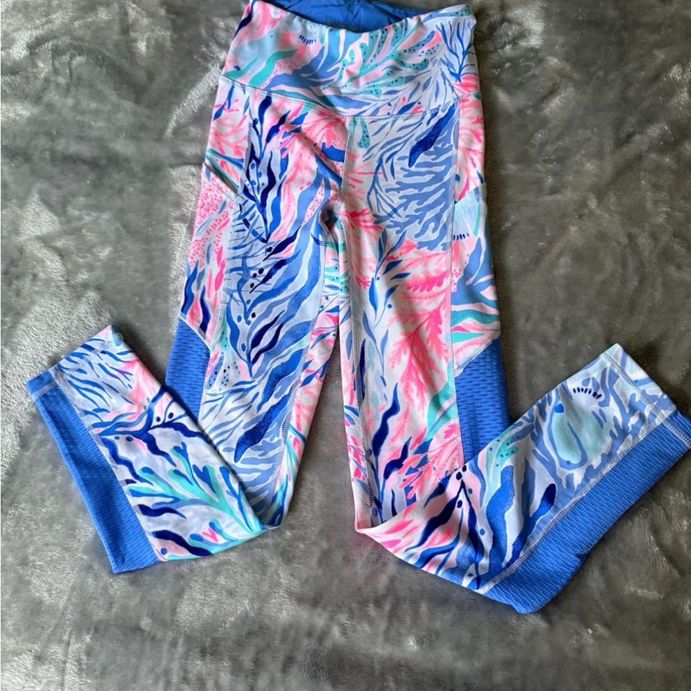 Lilly Pulitzer Luxletic Blue Leggings